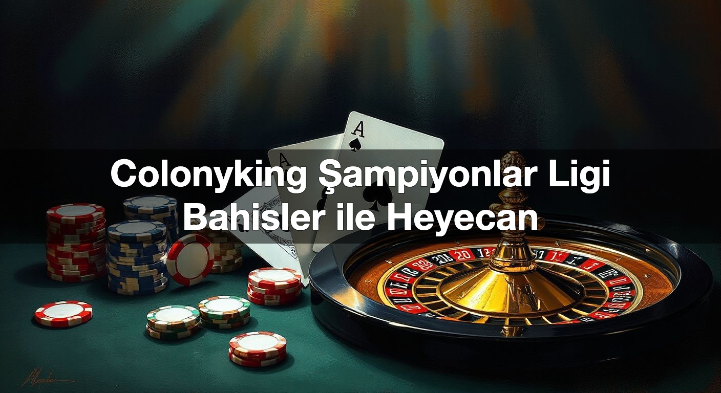 colonyking ampiyonlar ligi bahisler ile heyecan 1789944546810